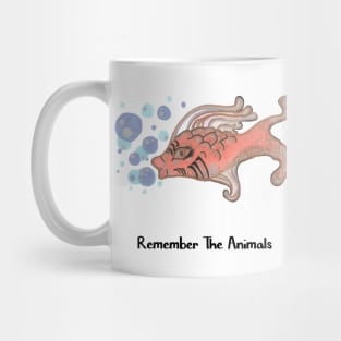 Remember The Animals Fish T-Shirt Mug